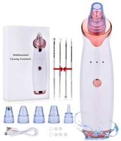 USB Rechargeable Electric Multifunctional Cleaning Instrument For acne, pimple skin treatment Blackhead Remover, Vacuum Acne, Acne Treatment, Cleaner Pore, Pore Shrinking Machine (Mfci)