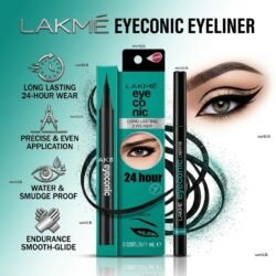 c9f53d7ddecf89e7edaf181c187f8194.jpg Lakme Eyeconic Kajal EYELINER (24H ) leel Long Lasting pencil featuring a waterproof and smudge-proof formula