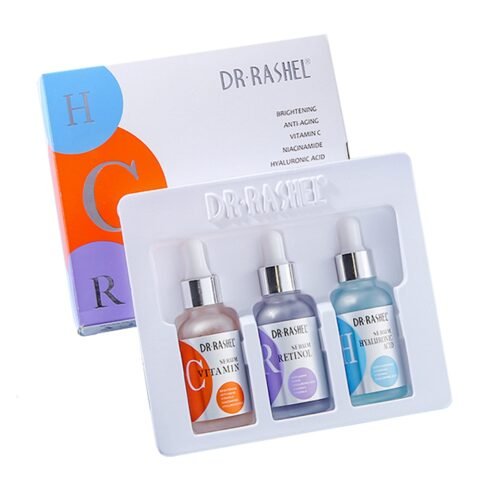 ca0ac92b24376e38705bb16907d95434.jpg DR RASHEL Complete Facial Serum Set (cfss) 3 Pack - Vitamin C Serum / Retinol Serum / Hyaluronic Acid Serum