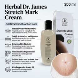 cb4bc71acda80a337be13c6f351f431e.jpg Herbal Dr James Pregnancy Stretch Mark Gel Cream 200 ML drsm Made in Thailand