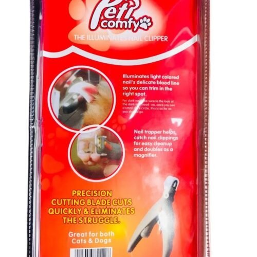 Pet Comfy Dogs’ (pcdc) Illuminated Nail Clippers