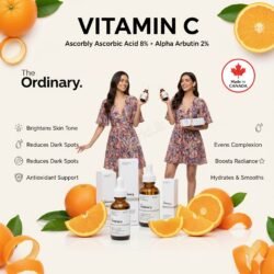 The Ordinary Vitamin C, Ascorbic Acid 8% + Alpha Arbutin 2%, 30 ml, (Code- Os82) Made in CANADA