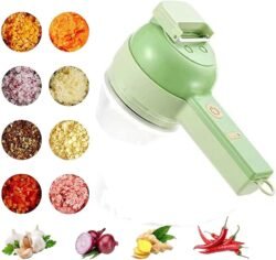 ccdb887d1adcc8711eb8fc62411d1c74.jpg Rechargeable Wireless Electric Vegetable (fc) Cutter Set, Multifunction Mini Chopper Food Processor