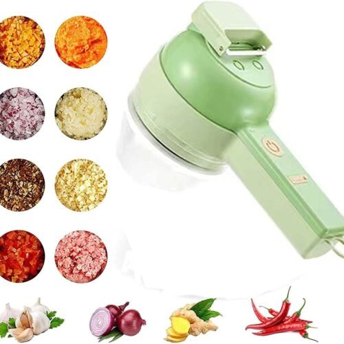 Electric Vegetable (fc) 1 Cutter Set, Multifunction Mini Chopper Food Processor, Wireless Electric Garlic Mud Masher, for Garlic, Chili, Onion, Ginger