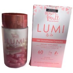 LUMI 24H GLUTATHIONE 60 CAPSULES / Tablets Whitening Skin Protection & Increase Body Collagen provide powerful antioxidant support