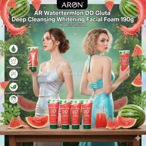 ce0721240d99f1c44013ea3a1629913f.jpg AR ARON Watermelon DD Gluta Facial Foam / Face Wash 190g arwf Made in Thailand