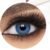 Colour BRILLIANT BLUE - Fresh Look bbcl Color Blends Contact Lens - Full Set - Color Contact Lens (Replacement Cycle: 12 Month)