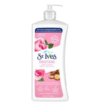 ceaa982330f825d372d7455376eb383e.jpg Natural Rose & Argan Oil St. Ives Smoothing Sisl Body WHITENING Lotion 621ml Made In New Zealand or Europe