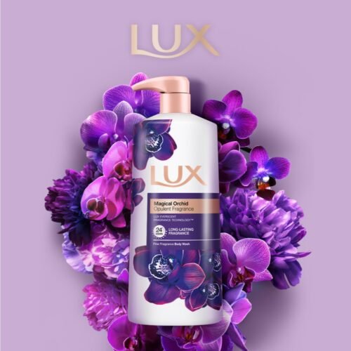 cf6162a56a540cb691f510d46e4c1e4f.jpg LUX Perfumed (lumo) Body Wash Magical Orchid for 24 Hours Long Lasting Fragrance 450ml