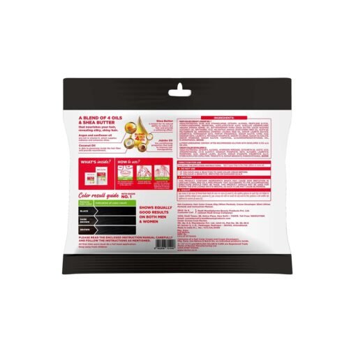 REVLON Color N Care [r1nb] Nourishing Permanent Hair Color Sachet - 1 Natural Black 30ml