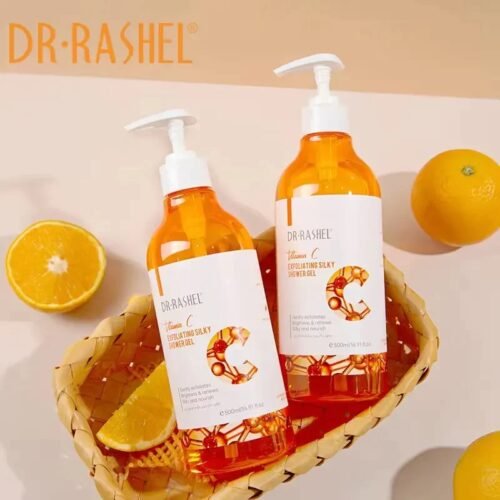d4434adb5327543f3fe6d9f2806ed7e6.jpg DR RASHEL Vitamin C (drsg 2) Exfoliating Silky Shower gel that gently cleanses and moisturizes skin while helping slough away dry, dead, dull and flaky skin 500ml
