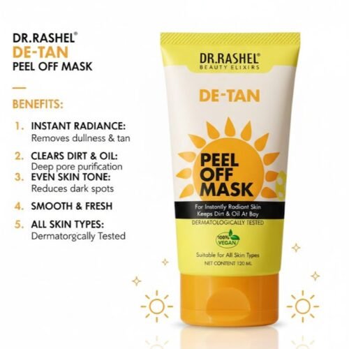 d695260c8b2c9ec2082cd8a3b710418c.jpg Dr. Rashel DE-TAN Feel Off Mask (de4p) Dermatologically Test 120ml All Skin Type
