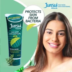 Antibacterial & Antifungal - Germs JUNSUI Natural Neem Face Wash Jnfw 100g