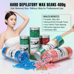 d739a1840147cad324eef4f1347a71f8.png 400g Depilatory Wax Beads, Hard Wax Beans for Painless Hair Removal, Brazilian Waxing without strip for Underarms Leg Face 4bhw