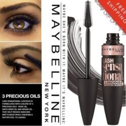 d75df29a11436e9a511d54e517f70778.jpg Made in USA Maybelline Lash Sensational Luscious Washable Mascara, Blackest Black lslw