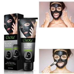 DEXE BLACK MASK de20 Acne Purifying Charcoal Peel Off Black Head Remover 120g