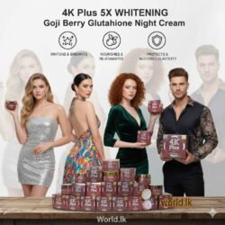 Goji Berry Collagen 4K Plus 5X WHITiniENING  Glutathione Night Cream Kpc Original Made in Thailand