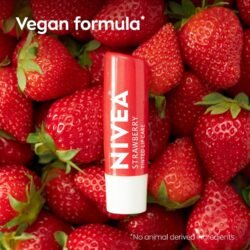 d9c010bac8ab9341347ce1679496d3c1.jpg NIVEA STRAWBERRY Fruity Shine Moisture Lip Care Balm Nsfs