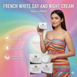 Natural Ingredients Original FRENCH WHITE DAY AND NIGHT CREAM Perfect Radiance Intense 48g Made in France fwnc