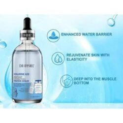 daec72b0be10de1a3f968d1c2b101717.jpg Primer Serum DR RASHEL Hyaluronic Acid (haps) Instant Hydration Plump Skin Deliver Intense Hydration - 100ml