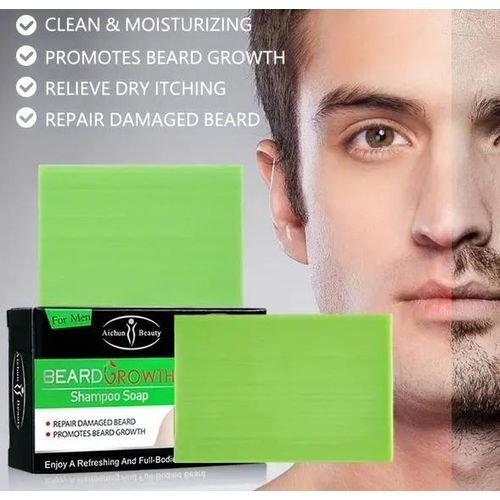 dbd79ee4231be228aa0efb35c65277fd.jpg Beard Growth (besh) Shampoo SOAP Bar,100g Handmade Natural Ingredients Essential Oil Scented SOAP for Men100g Handmade Natural Ingredients Essential Oil Scented SOAP for Men