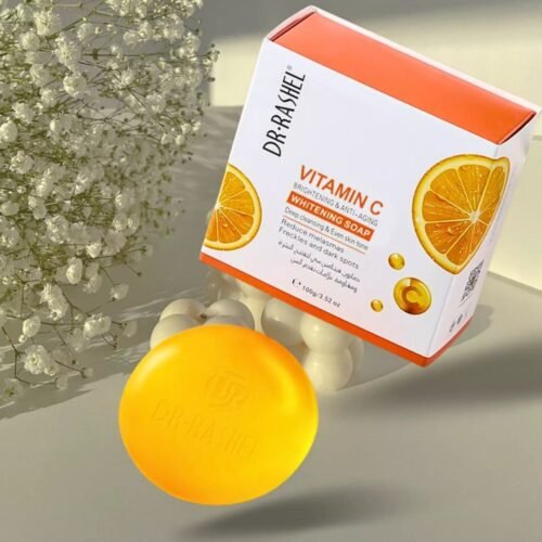 dd9813b48af0322048479016f6a2e65d.jpg DR RASHEL Vitamin C WHITENING SOAP for dvcs Brightening & Anti-Aging Deep Cleansing & Even Skin Tone 100g