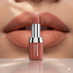 dde9b40ab48b1c1af47f6da31c88bf55.jpg Mamaearth marn Creamy Matte Long Stay Lipstick β 4.2g Apricot Taupe (06)