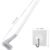 1pcs Toilet Brush Wall Mounted (tbwm) Golf Club Shape Cleaning Tool Bathroom Silicone No Dead Ends Toilet Brush