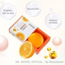 DR RASHEL Vitamin C WHITENING SOAP for dvcs Brightening & Anti-Aging Deep Cleansing & Even Skin Tone 100g