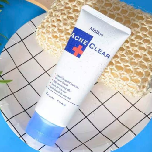 de943ea277f5ac715344c272e86b8b6e.png MISTINE THAILAND (casc) Cosmetics Acne Scar Clear Oil Control Facial WHITENING Foam 85g