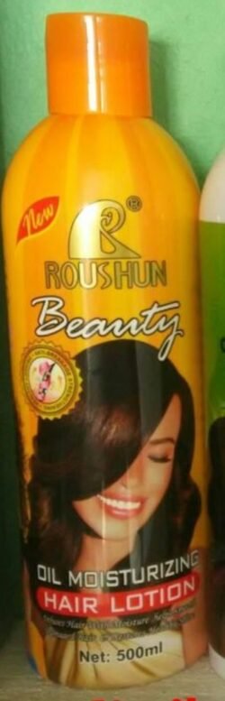df07899f8ae021c0b9e9851b12af1d54.jpg New ROUSHUN Beauty Oil Lotion Nrhl Moisturizing Hair For Nourishing Restores Healthy Shine Helps Repair Damaged Hair 500 ML