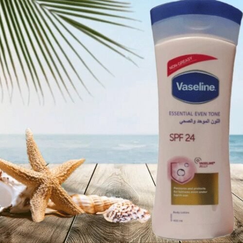 df309f7affae304a33d5845df4b9c62a.jpg VASELINE (spf2) Essential Even Tone SPF 24 VASELINE Jelly Body Lotion 400 ml