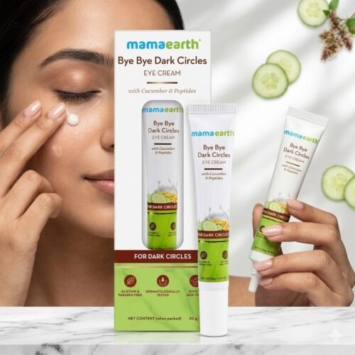 df479e307117e7700cd242f9751d7397.jpg Mamaearth bbcu Bye Bye Dark Circles Eye Cream with Cucumber & Peptides for Dark Circles – 20ml