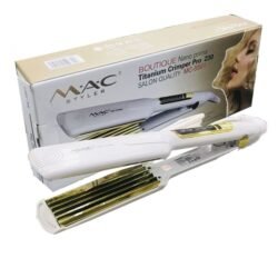 dfd04af4f10979922b66c1be152c30c7.jpg M.A.C Salon Professional Hair Crimping Iron MC-5501 Boutique Nano Prima Titanium Crimper Pro 230 MBNP