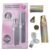 USB Rechargeable 2 in 1 Electric Eyebrow Trimmer, Facial Hair Remover Makeup Painless Mini Shaver Razors Portable (U2EE)