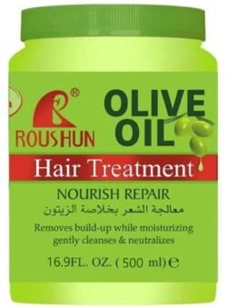 ROUSHUN Herbal Olive Oil Hair Treatment 500ml (ROOH) Nourish Repair Hair Care Oil Conditioner Mask lotion Damaged Hair Strengthen Hair Roots