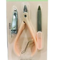 e1fe25cc41b51b837eb7b1f30291afa8.jpg Professional Quality 3 in 1 Manicure Set - Nail cutter, Nail file, Nail nipper (ms)