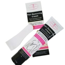 Aichun Beauty Whitening Hair Removing Cream for Face Body Legs Bikini Abhr with Painless Collagen & Milk 100ML