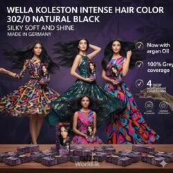 Wella Koleston Intense Natural Black Hair Color 302/0  Silky Soft and Shine Made in Germany Wkhc