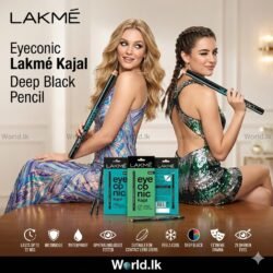 Lakmé Eyeconic Original Pencil Eyeconic Kajal Deep Black 22 Hrs 2lwb Lakme