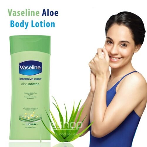 e4697fc32c2fc2b706c17ac1d07b47ef.jpg Body Lotion 200ml VASELINE Intensive (vias) Care Aloe Soothe
