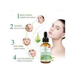 e586df3283c5365775083ac8c9899c8f.jpg AICHUN BEAUTY (alo9) Original Aloe Vera Face Serum 99% Oil Free with COLLAGEN & Vitamin E Oil Control Acne Perfect Primer 30ml