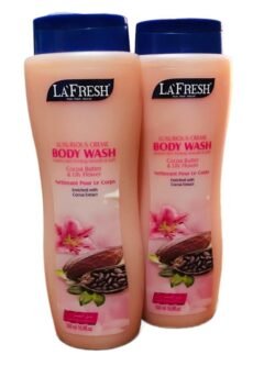 La Fresh (lclb) Luxurious Creme Body Wash Cocoabutter & Lily Flower 500ml