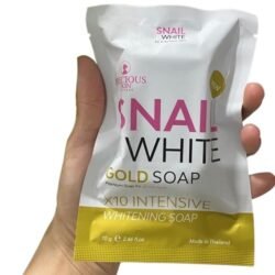 Made in THAILAND Snail sgws GOLD WHITENING SOAP X10 Intensive by Precious Skin Precious  (70g)