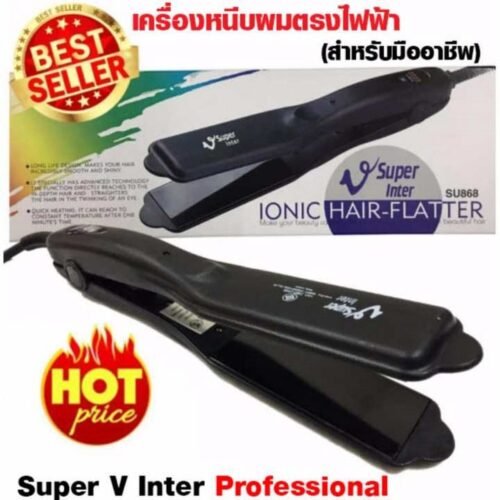 V Super Inter Ionic Hair - Flatter Vsii Ceramic Straightener for PROFESSIONALS SALON