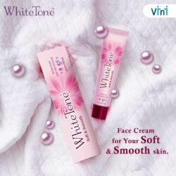 WHITE Tone Soft & Smooth Hydrating WHITENING FACE CREAM Sun Protection (wts)