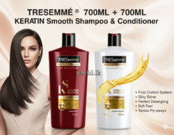 e805c0c9a0d7486a2d7fb7555ff0736c.png KERATIN Smooth TRESEMMÉ ® 700ML +700ML Shampoo & Conditioner with Marula Oil for Soft and Shiny Hair Tks7 TRESemme