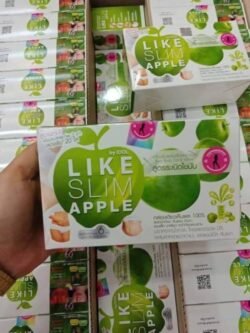 Apple DRINKING Natural Fruit SLIMMING Powder IDOL 10dp Slim Drink Weight Diet Block Burn Fat Radiant Skin 10 Sachets THAILAND