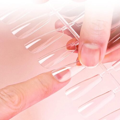 eb45eaf6e3e767bfa514b77daa8cda35.jpg Opoola ni02 Nail Soft Gel Nail Tips Box 100pcs Square Shape Medium Length Full Cover 12 sizes