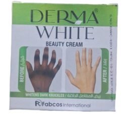DERMA White Beauty Whitening Cream Der2 Whitens Dark Knuckles, Knee, Underarms, Elbows 20g